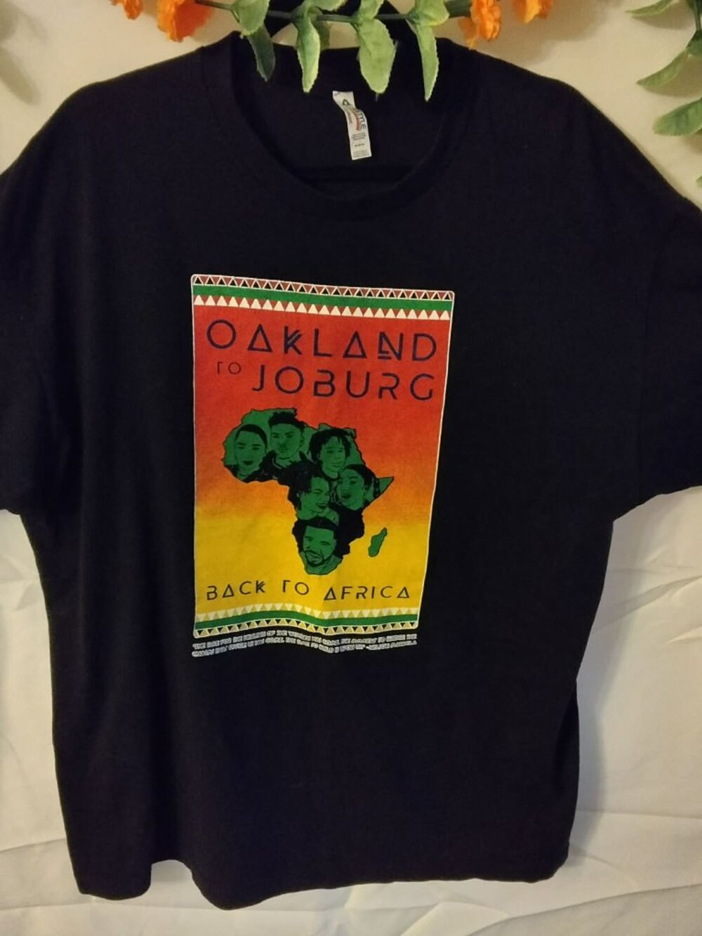 Vintage 2000s Oakland to Joberg T-Shirt - Men's Large/ XL
